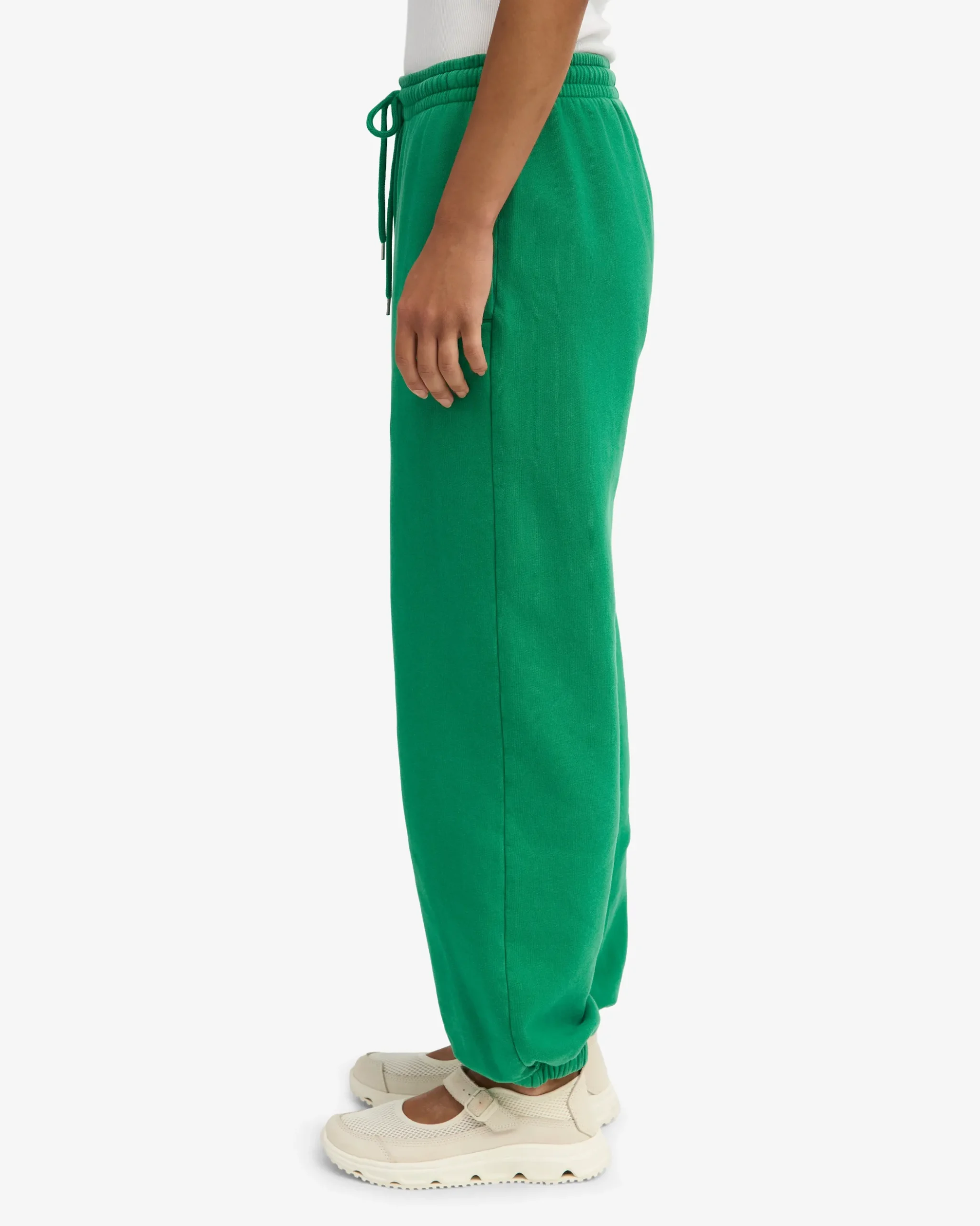 Organic Relaxed Sweatpants - Kelly Green