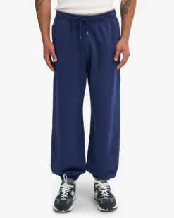 Organic Relaxed Sweatpants - Marine Blue