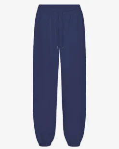 Organic Relaxed Sweatpants - Marine Blue