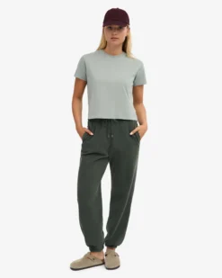 Organic Relaxed Sweatpants - Midnight Forest