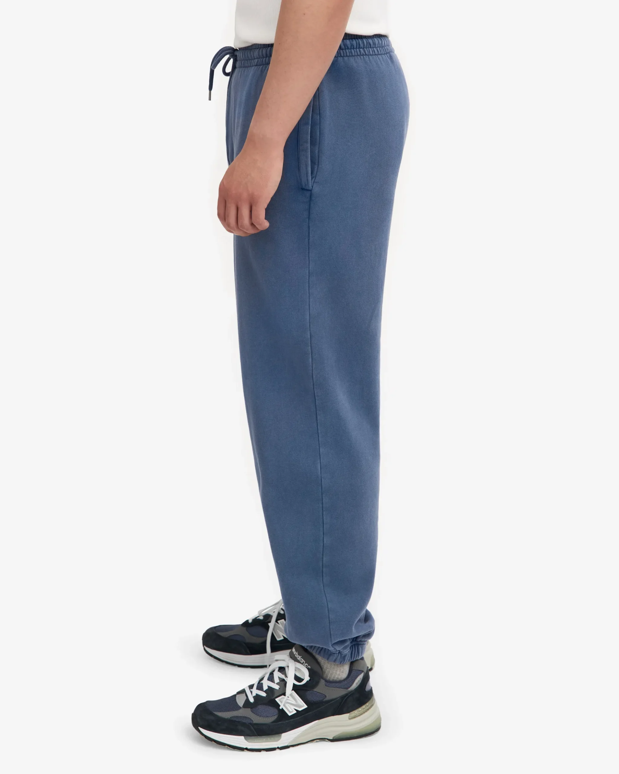 Organic Relaxed Sweatpants - Neptune Blue