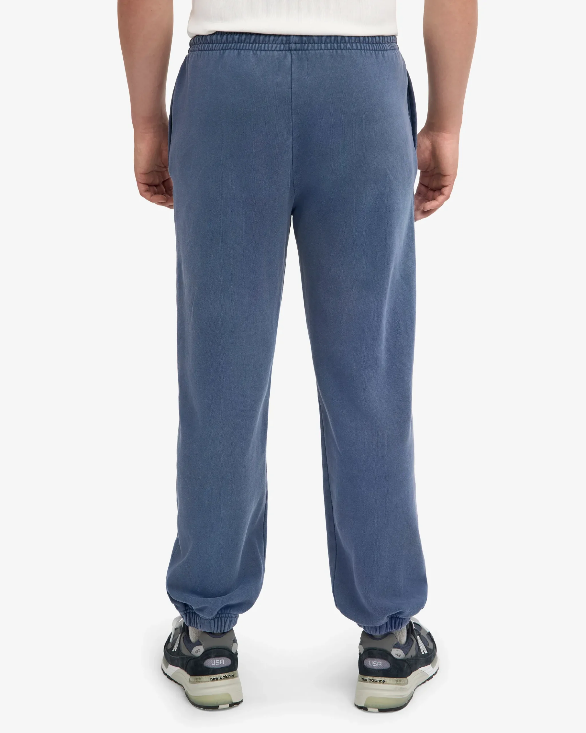 Organic Relaxed Sweatpants - Neptune Blue
