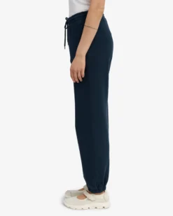 Organic Relaxed Sweatpants - Navy Blue