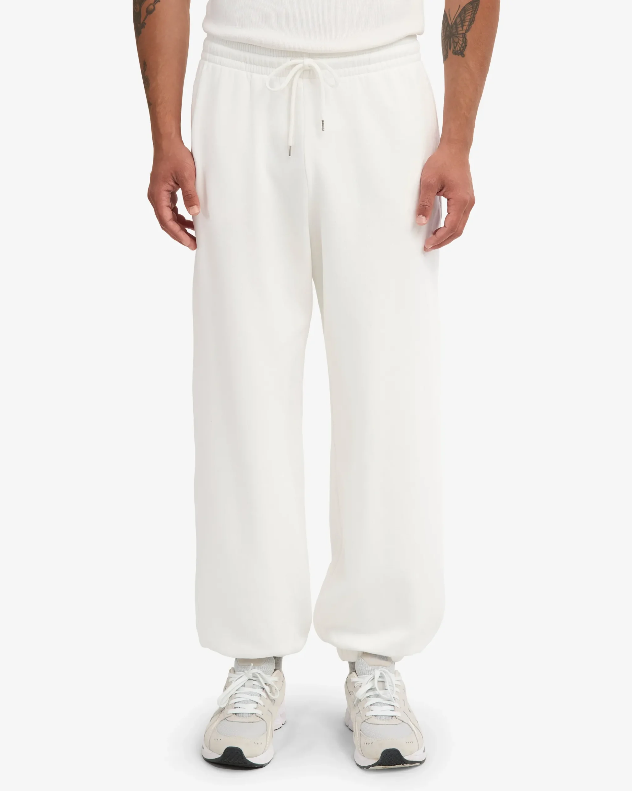 Organic Relaxed Sweatpants - Optical White