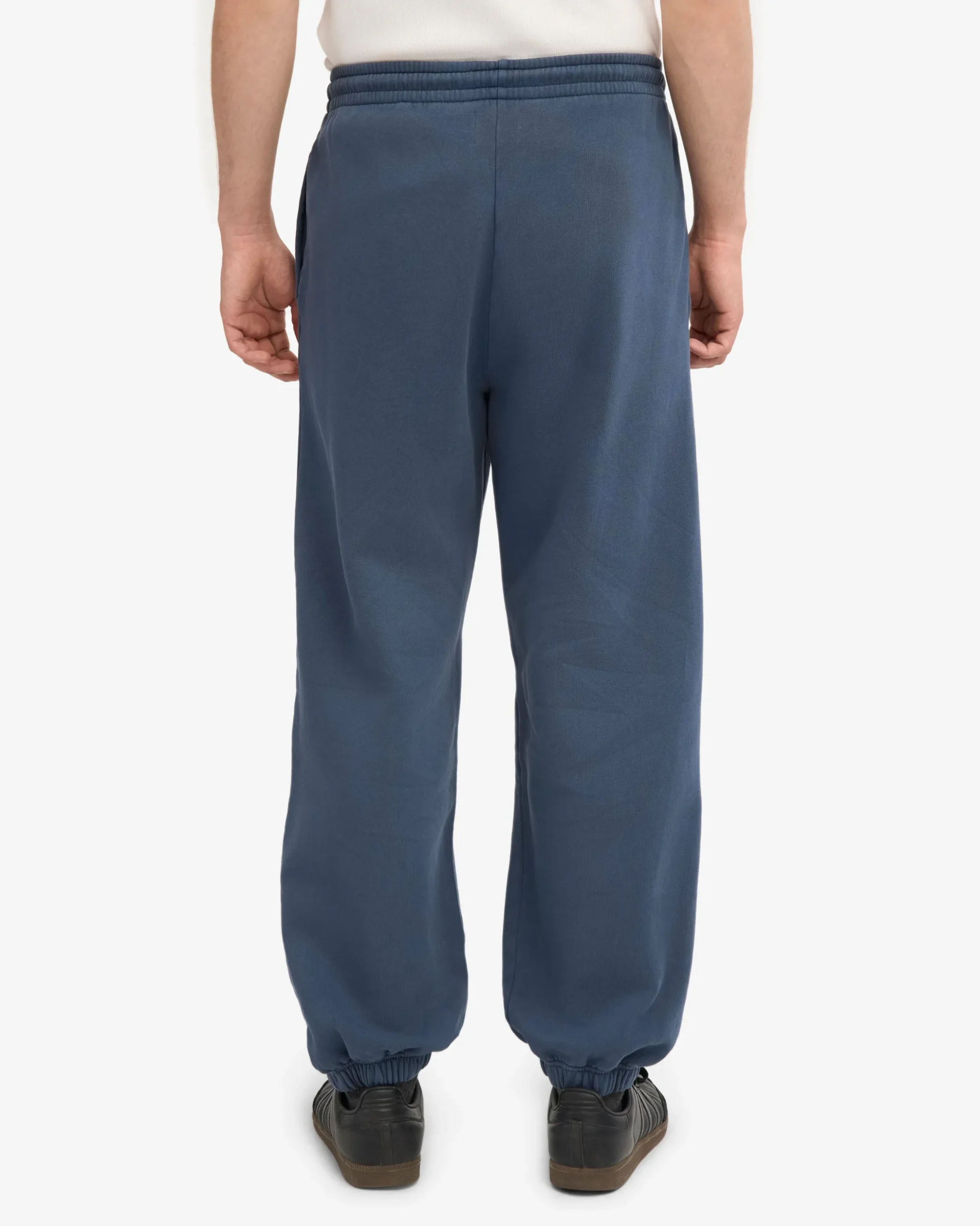 Organic Relaxed Sweatpants - Petrol Blue