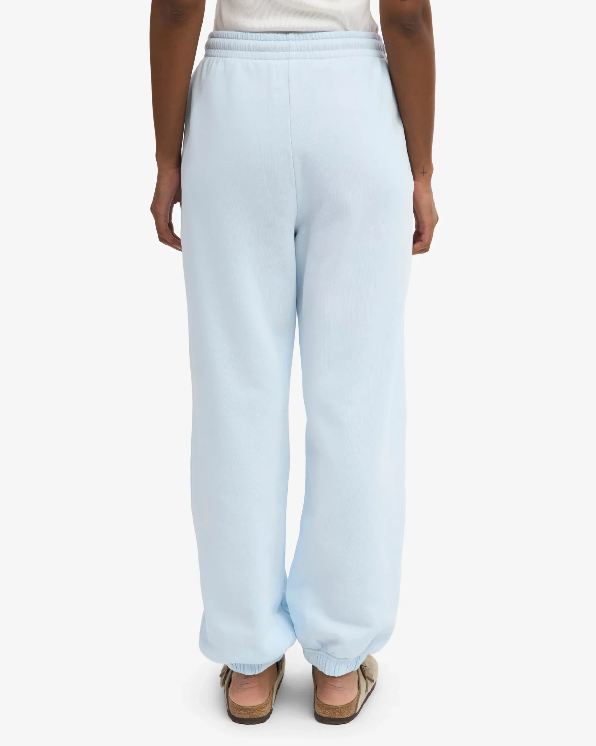 Organic Relaxed Sweatpants - Polar Blue
