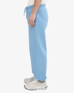 Organic Relaxed Sweatpants - Seaside Blue
