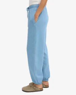 Organic Relaxed Sweatpants - Seaside Blue
