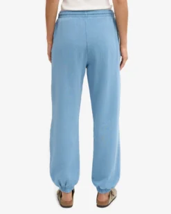 Organic Relaxed Sweatpants - Seaside Blue