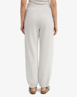 Organic Relaxed Sweatpants - Snow Melange