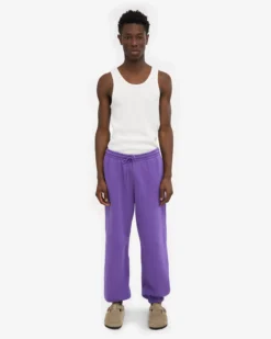 Organic Relaxed Sweatpants - Ultra Violet