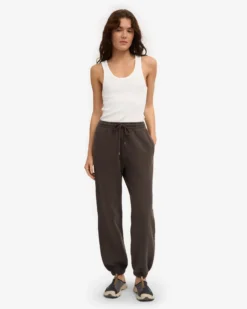Organic Relaxed Sweatsuit - Coffee Brown