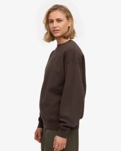 Organic Relaxed Sweatsuit - Coffee Brown
