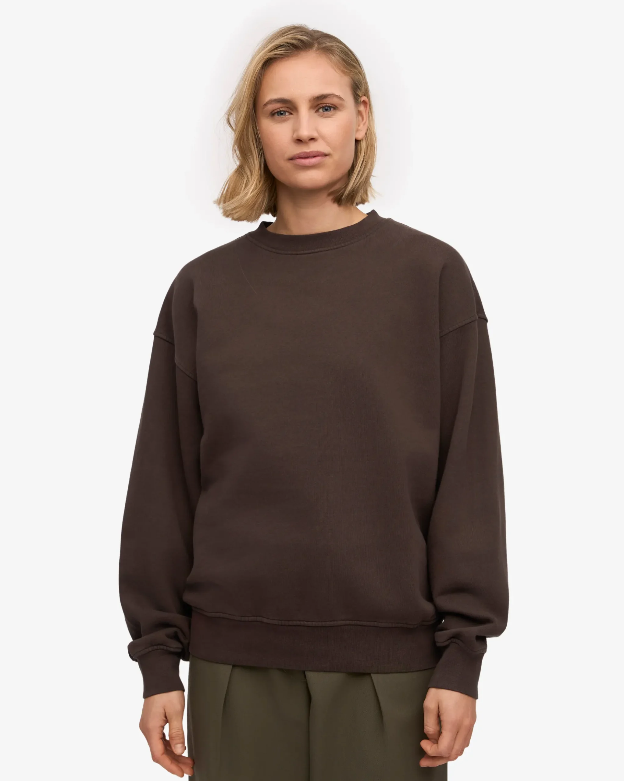 Organic Relaxed Sweatsuit - Coffee Brown