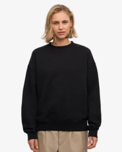 Organic Relaxed Sweatsuit - Deep Black