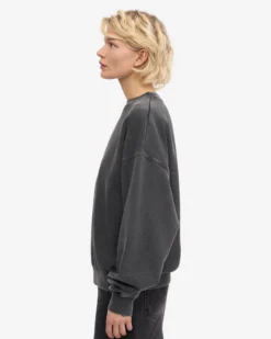 Organic Relaxed Sweatsuit - Faded Black