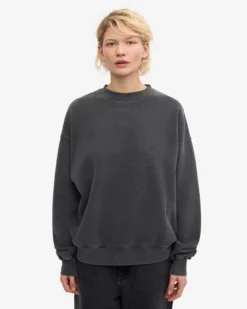 Organic Relaxed Sweatsuit - Faded Black