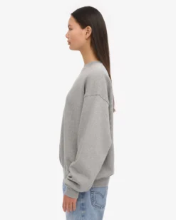 Organic Relaxed Sweatsuit - Heather Grey