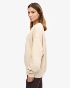 Organic Relaxed Sweatsuit - Ivory White