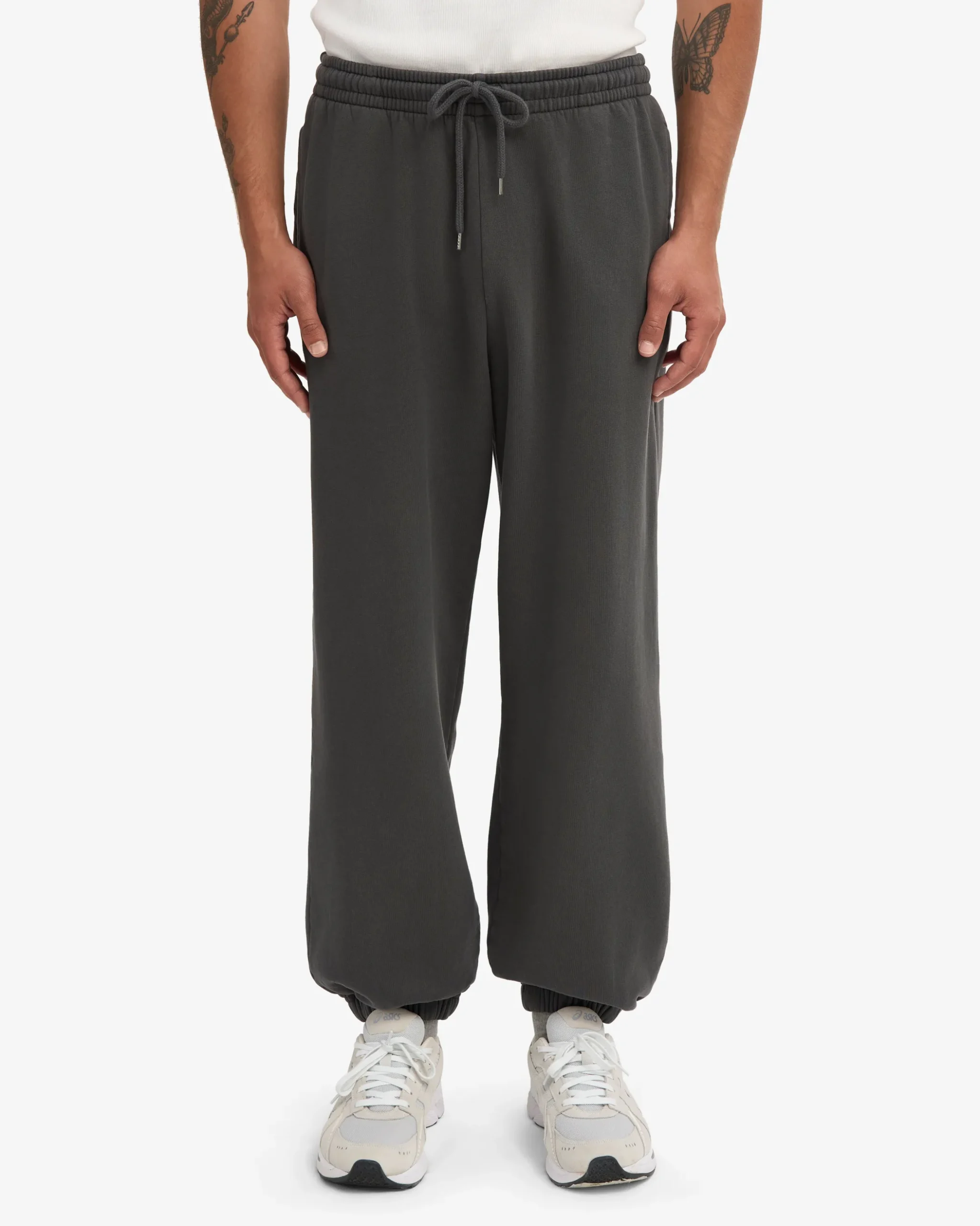 Organic Relaxed Sweatsuit - Lava Grey