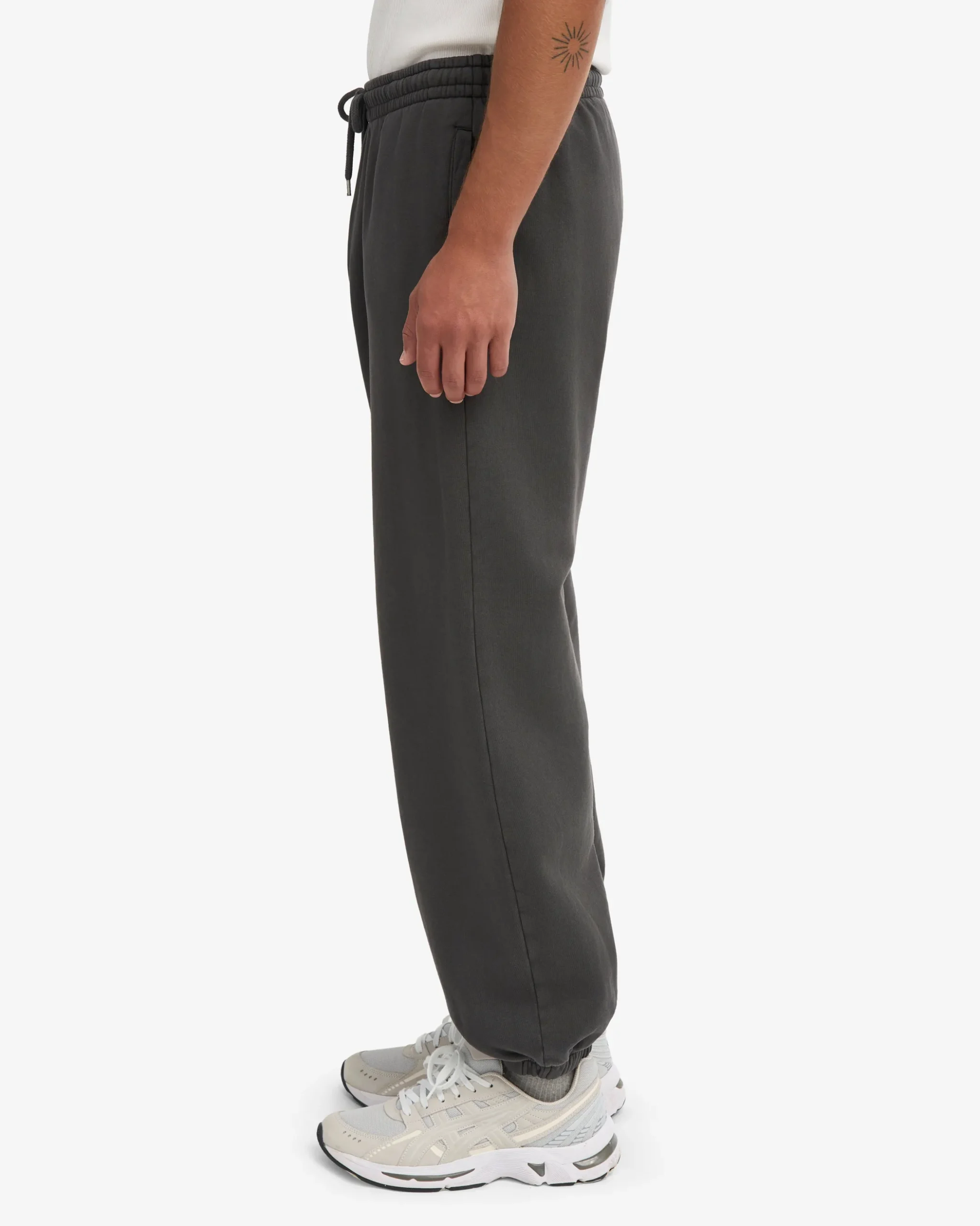 Organic Relaxed Sweatsuit - Lava Grey