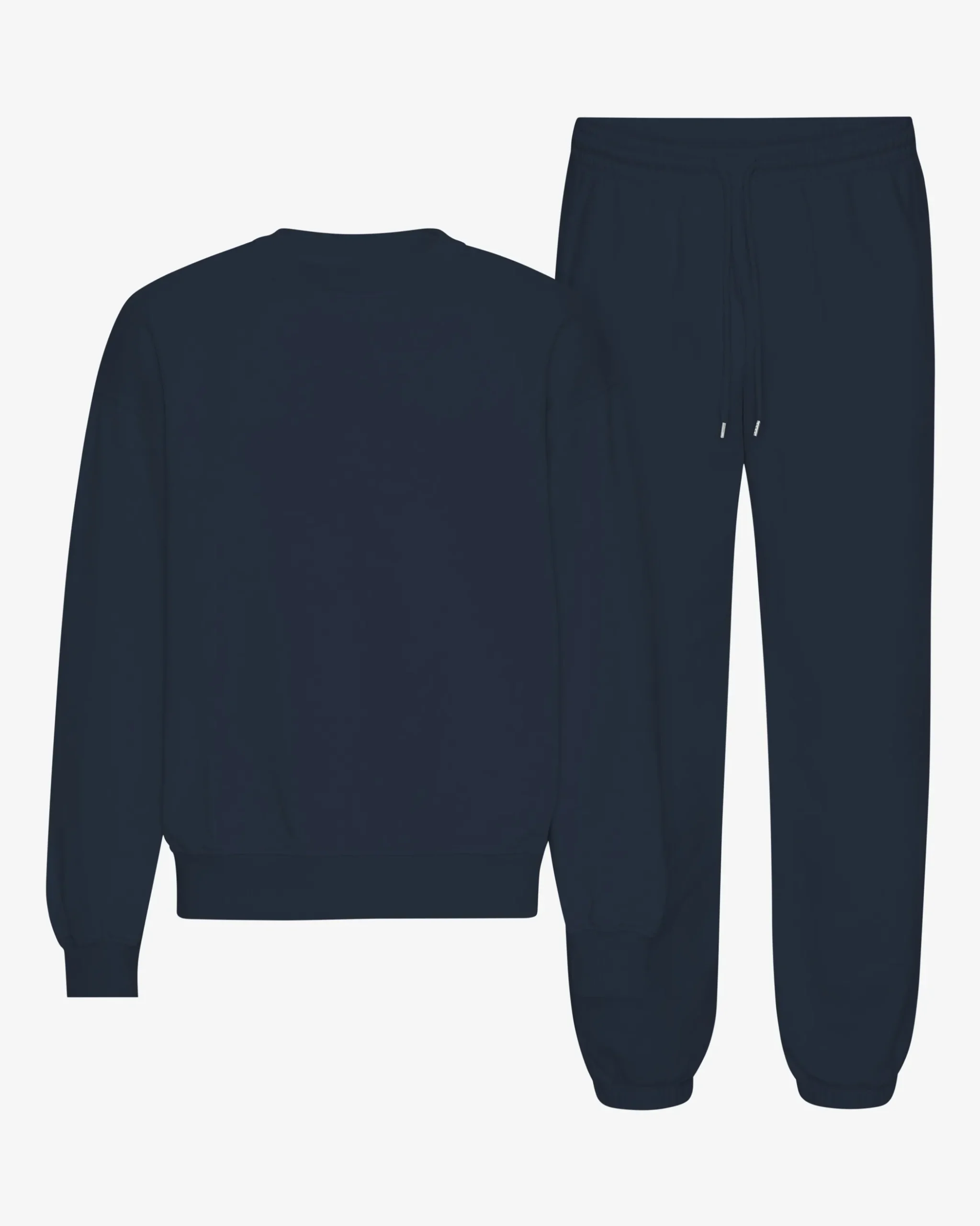 Organic Relaxed Sweatsuit - Navy Blue