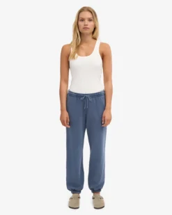 Organic Relaxed Sweatsuit - Neptune Blue