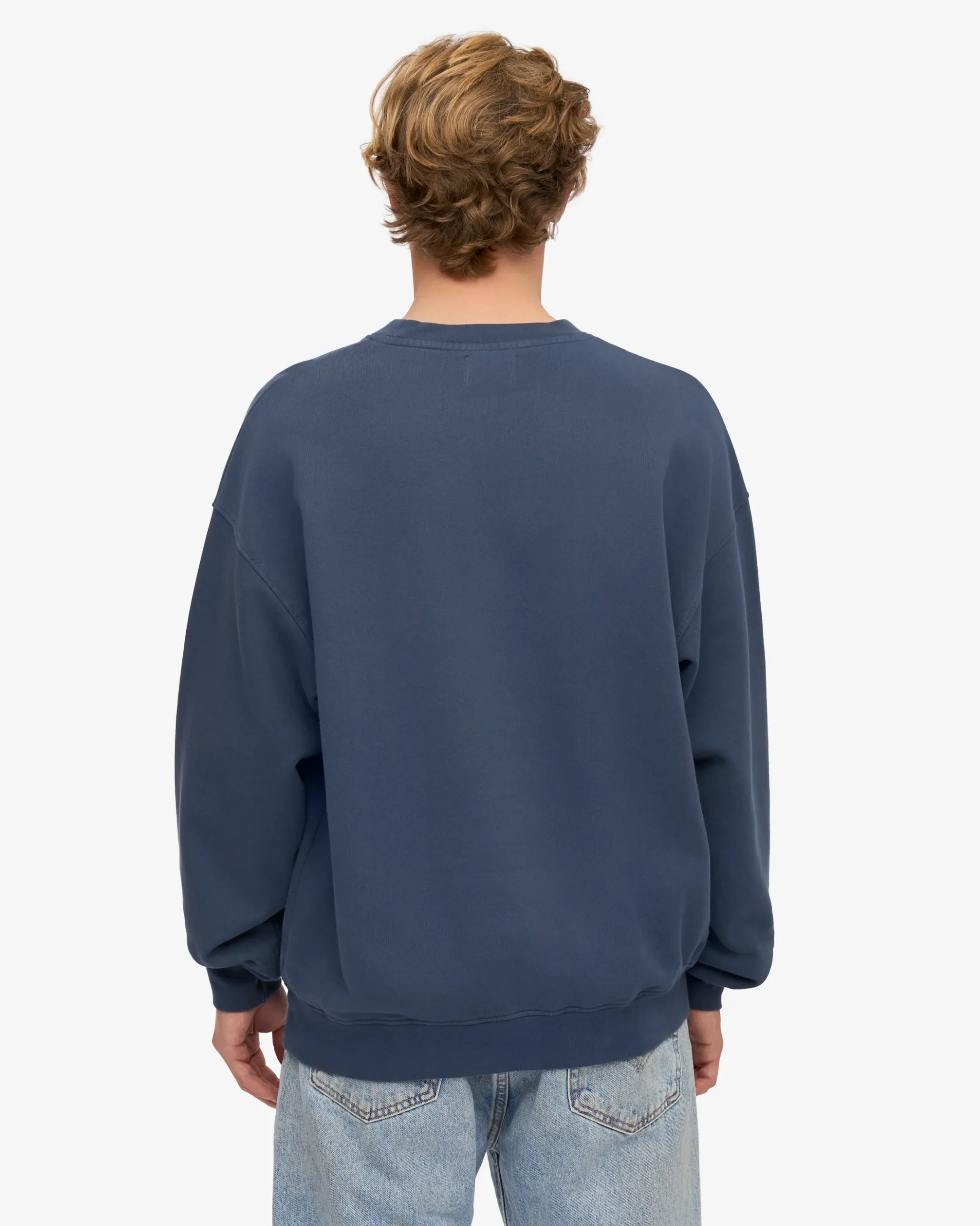 Organic Relaxed Sweatsuit - Petrol Blue