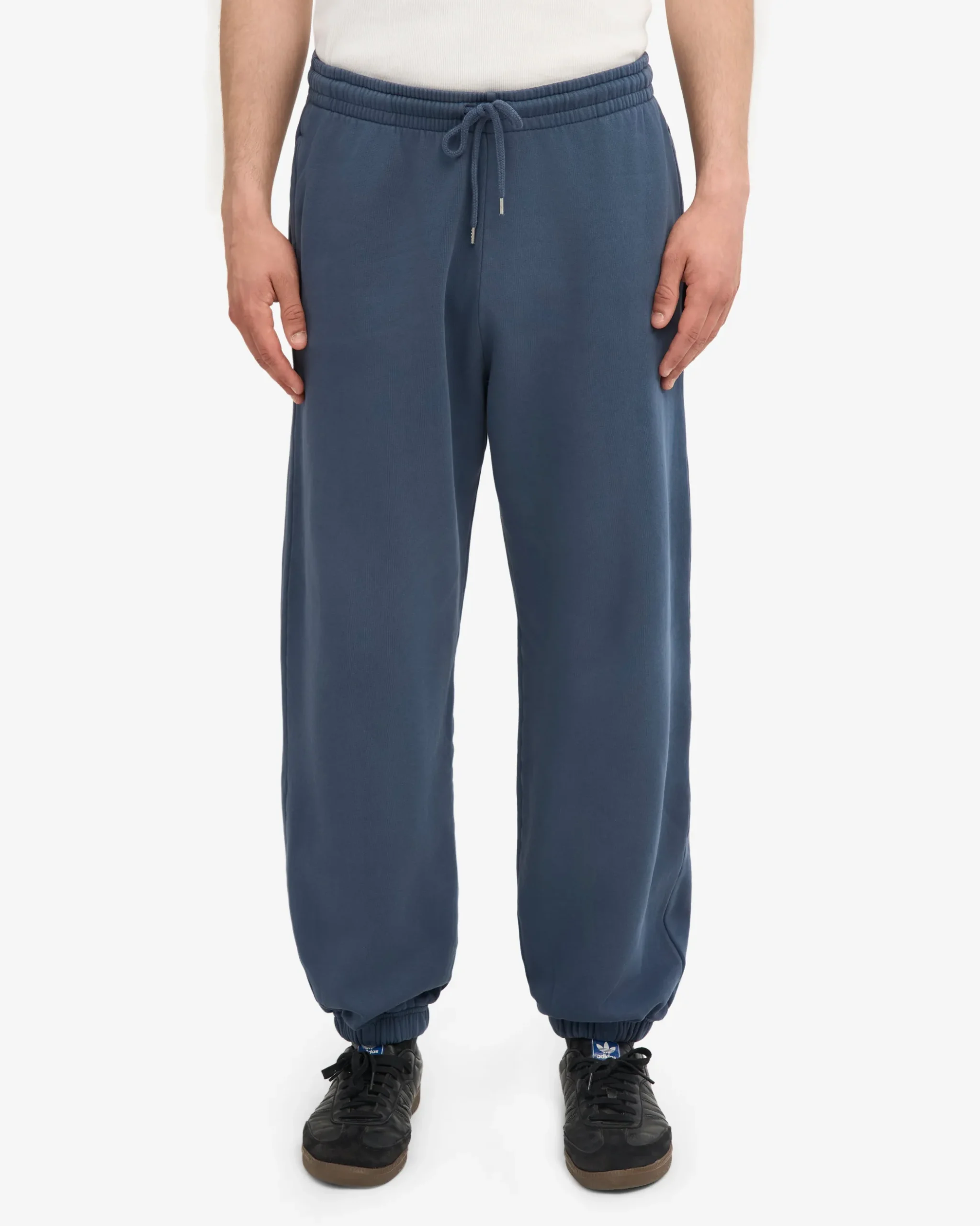 Organic Relaxed Sweatsuit - Petrol Blue