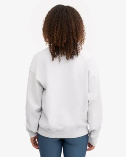 Organic Relaxed Sweatsuit - Snow Melange