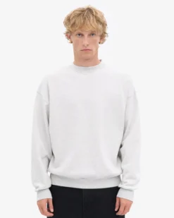 Organic Relaxed Sweatsuit - Snow Melange