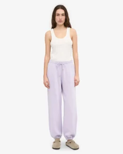 Organic Relaxed Sweatsuit - Soft Lavender