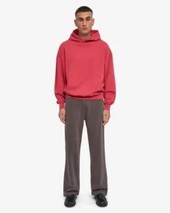 Organic Straight Leg Sweatpants - Faded Mud