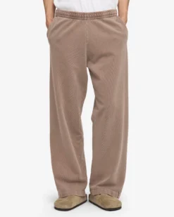 Organic Straight Leg Sweatpants - Faded Khaki