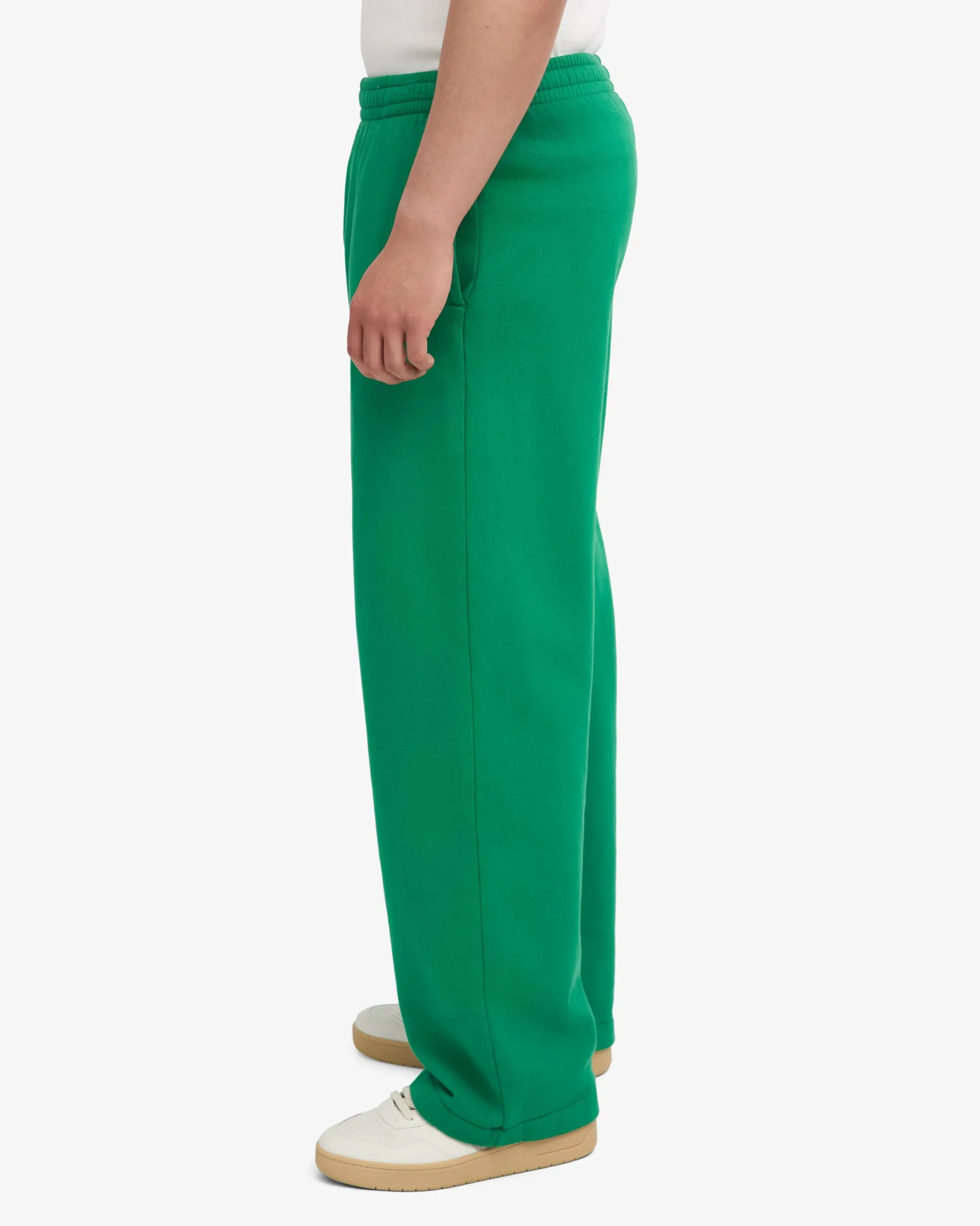 Organic Straight Leg Sweatpants - Kelly Green