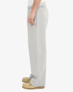 Organic Straight Leg Sweatpants - Faded Grey