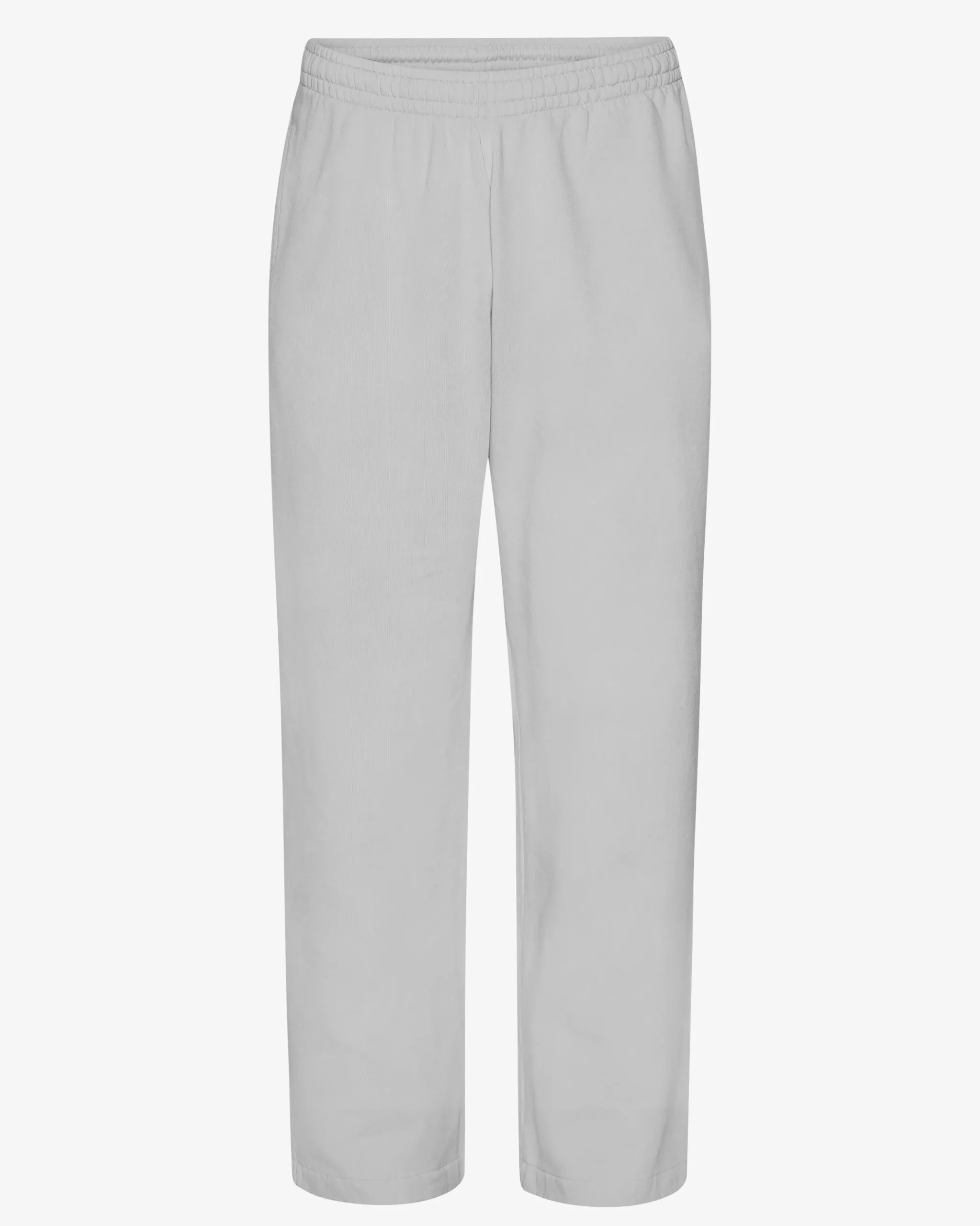 Organic Straight Leg Sweatpants - Faded Grey
