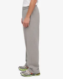 Organic Straight Leg Sweatpants - Heather Grey