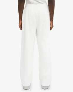Organic Straight Leg Sweatpants - Optical White