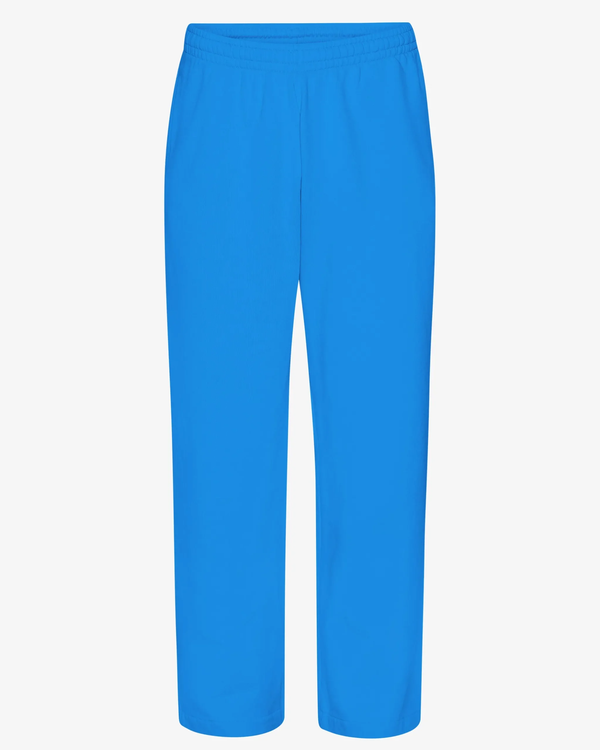 Organic Straight Leg Sweatpants - Pacific Blue