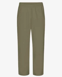 Organic Straight Leg Sweatpants - Dusty Olive