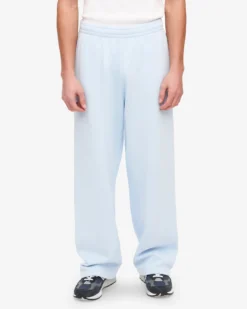Organic Straight Leg Sweatpants - Polar Blue