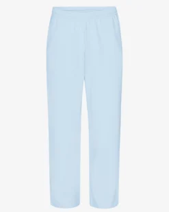 Organic Straight Leg Sweatpants - Polar Blue