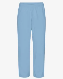 Organic Straight Leg Sweatpants - Seaside Blue