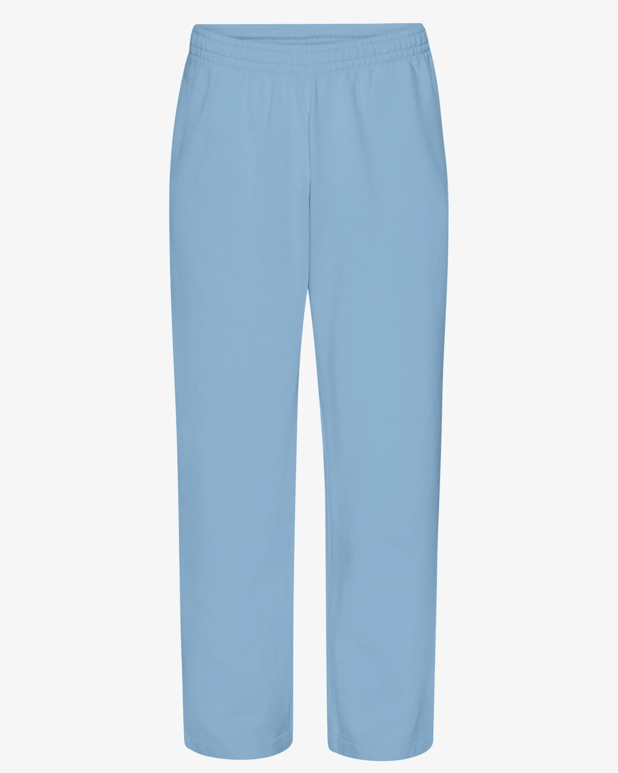 Organic Straight Leg Sweatpants - Seaside Blue