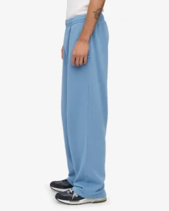 Organic Straight Leg Sweatpants - Seaside Blue