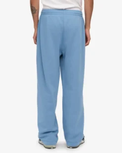 Organic Straight Leg Sweatpants - Seaside Blue