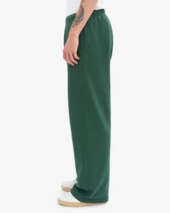 Organic Straight Leg Sweatpants - Emerald Green