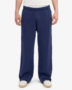Organic Straight Leg Sweatpants - Marine Blue
