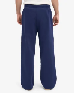 Organic Straight Leg Sweatpants - Marine Blue